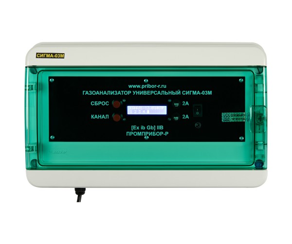 Информационный блок газоанализатора СИГМА-03М.ИПК (4 канала, 8 реле, Мод.1)
